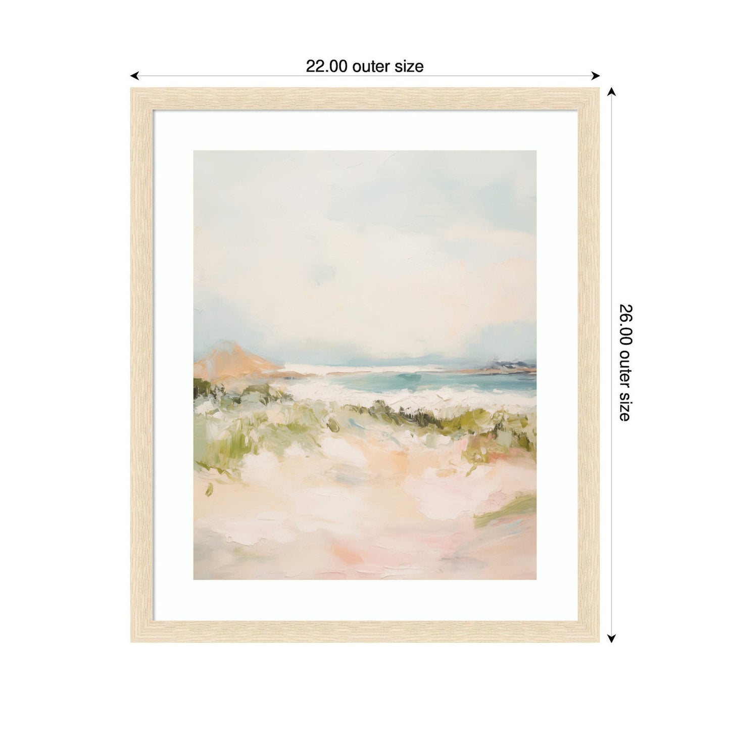 Tranquil Valley Landscape Framed Wall Art