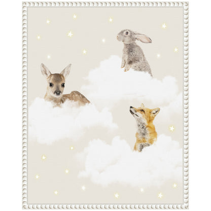 Animal Clouds Canvas Wall Art