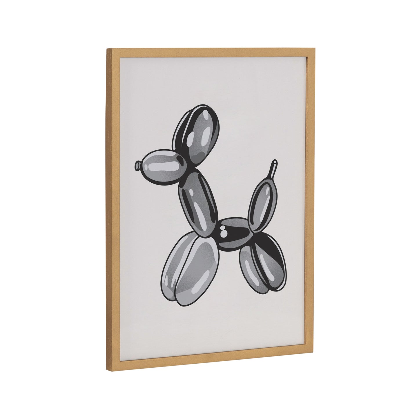 Balloon Dog Framed Wall Art Print