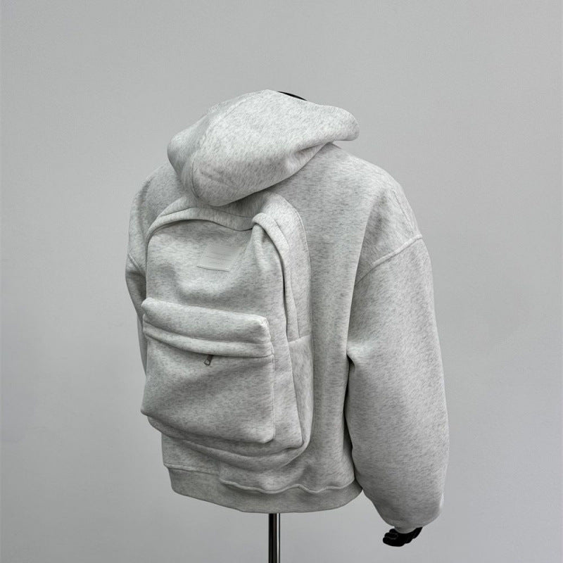 Backpack Hoodie – The Hoodie With a Hidden Backpack For Hands-Free Living