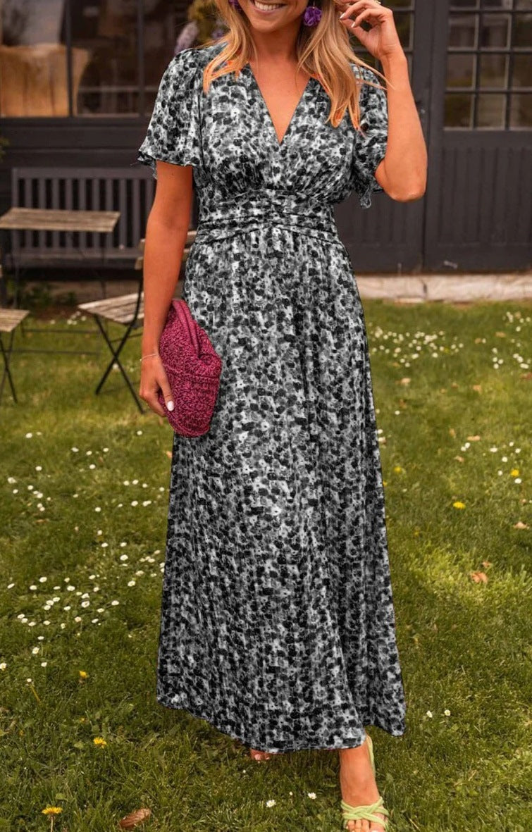 Floral Elegance Dress - Shine and Feel Flawless Every Day