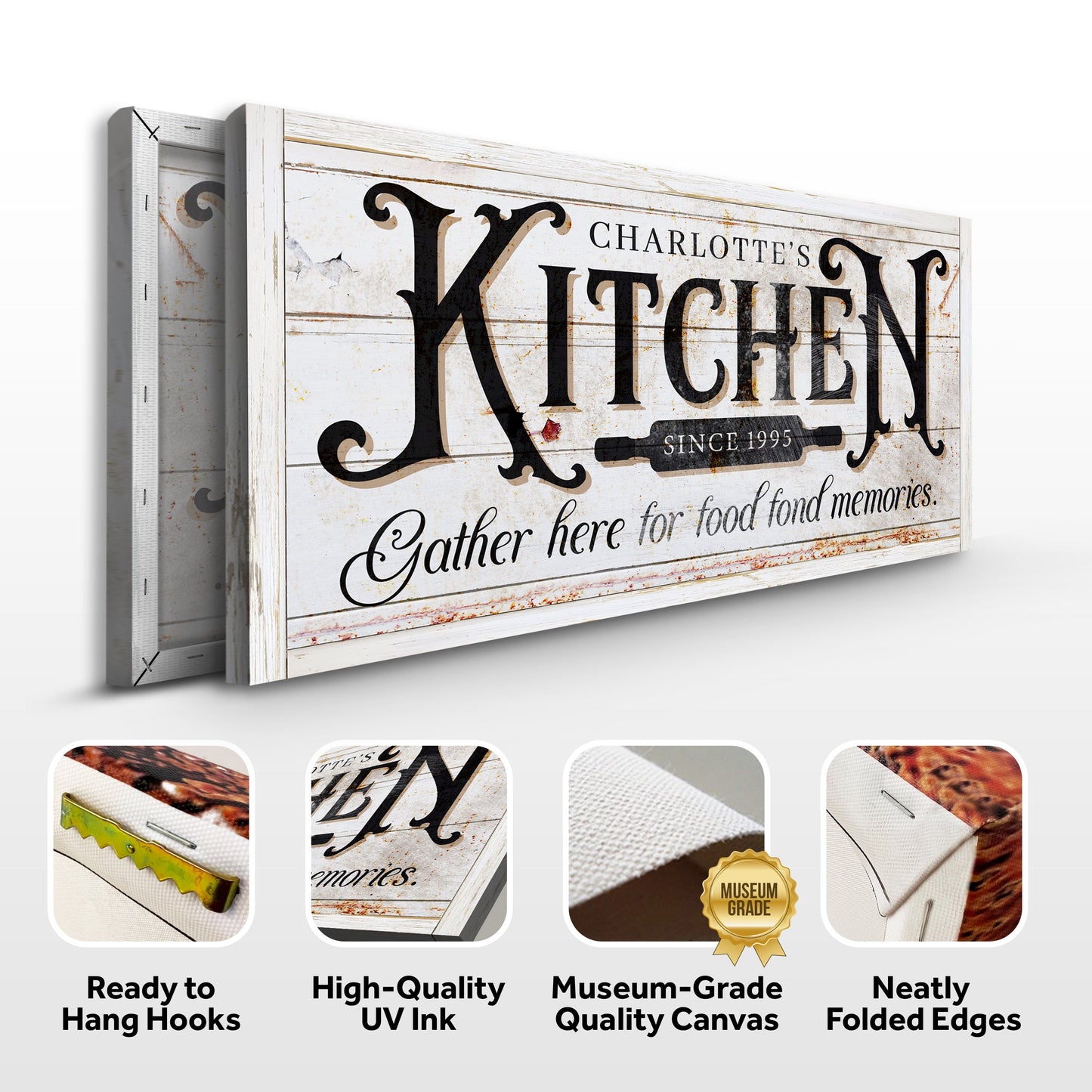 Kitchen Wall Art Canvas for Home Decor