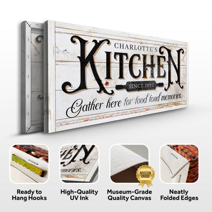 Kitchen Wall Art Canvas for Home Decor