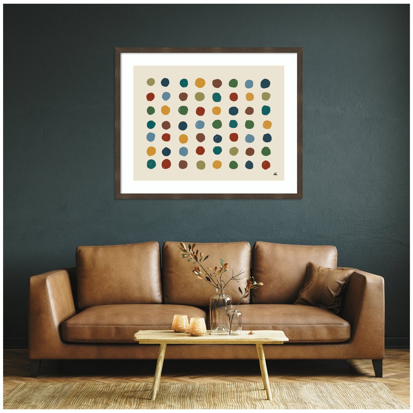 Meditation No. 3 Abstract Framed Wall Art