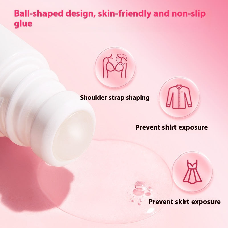 Anti-Slip Glue Roll-On for Skin & Clothing – Stay Put, All Day