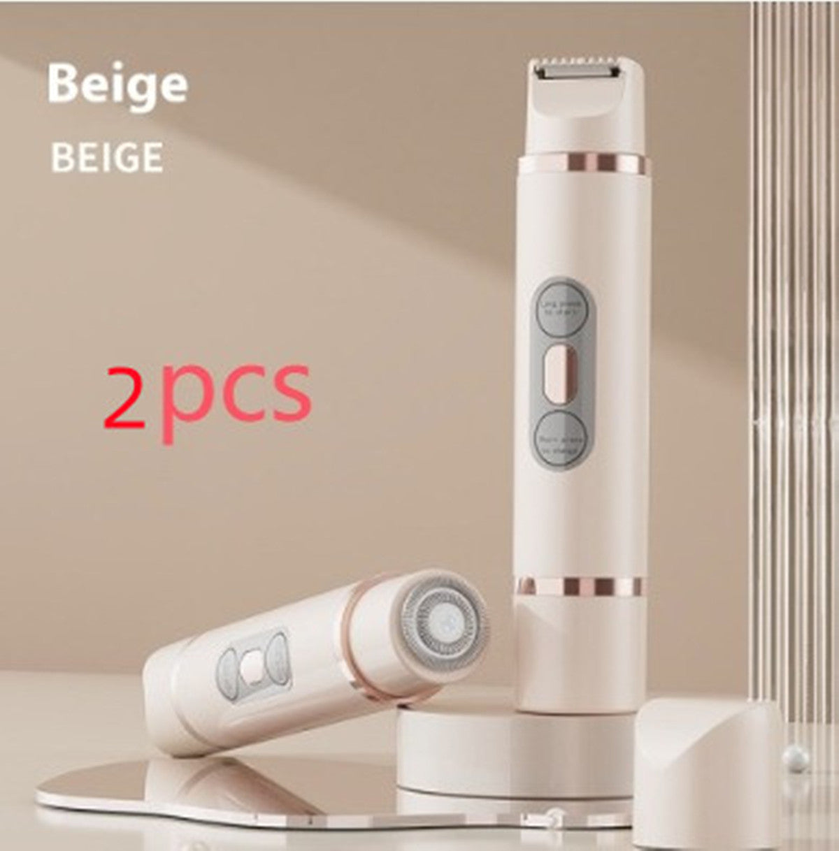 Dual-Head Women’s Electric Shaver – Smooth Skin, Zero Fuss