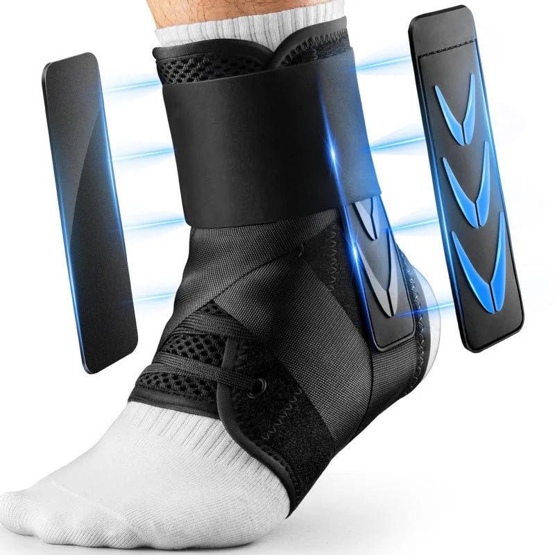 Lace Up Compression Ankle Brace – Adjustable Sports Support