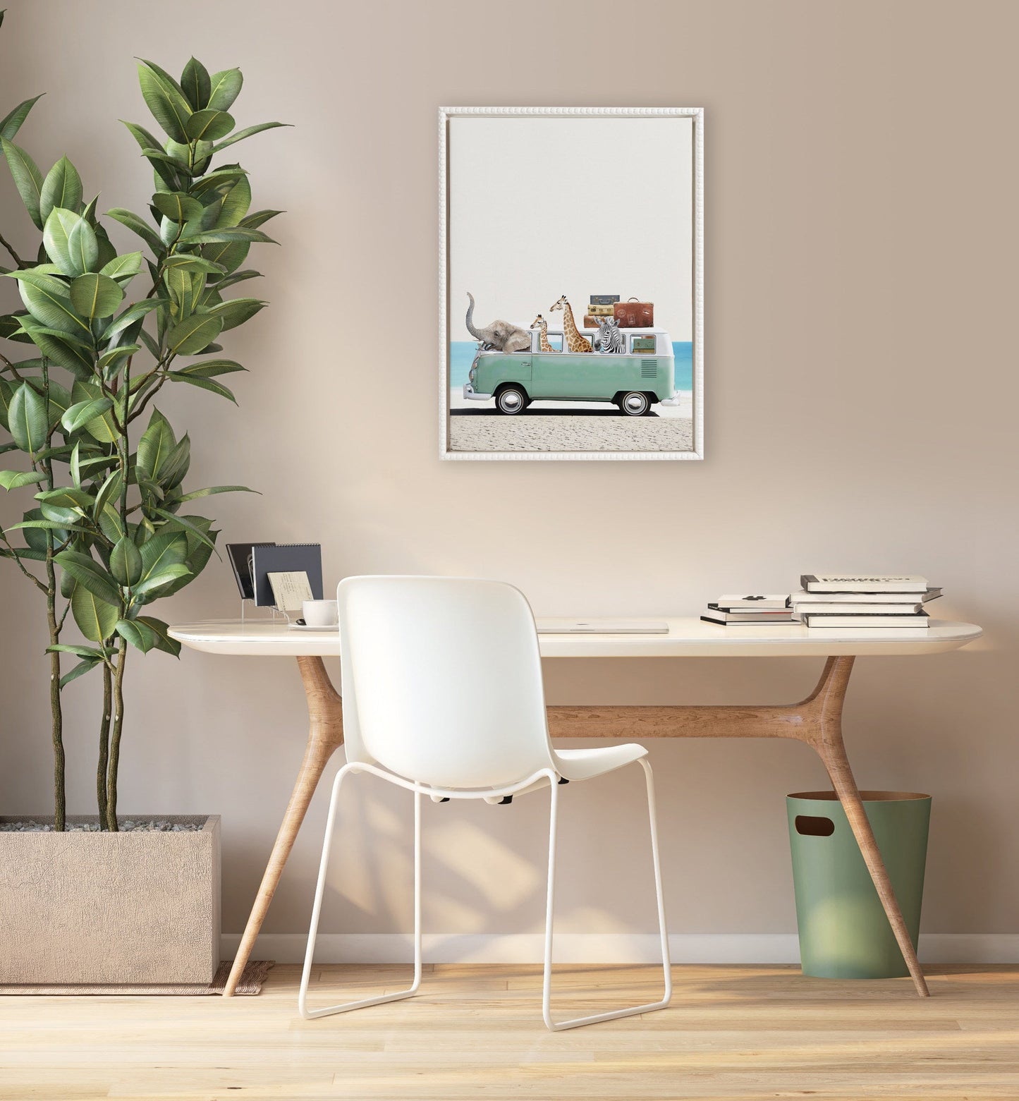 Summer Animal Adventures II Canvas Wall Art