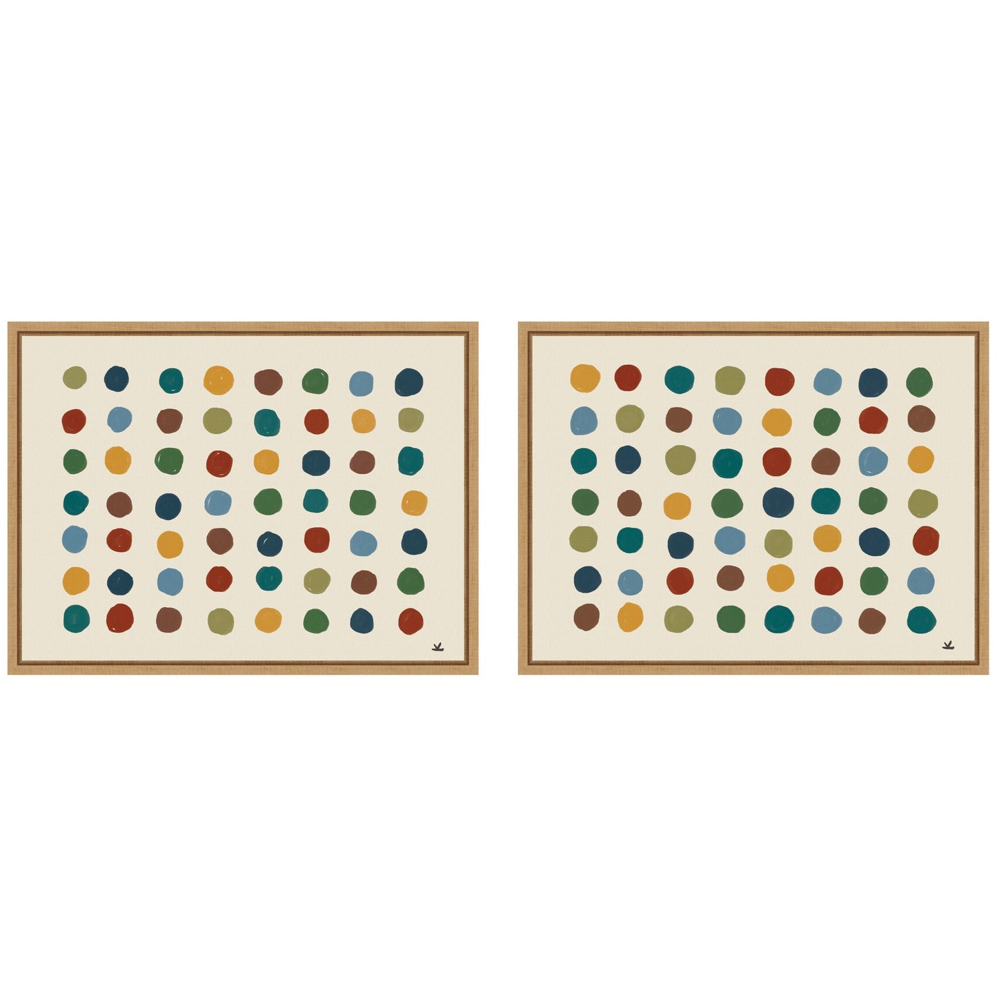 Meditation No.3 2 Piece Framed Canvas Wall Art Set by Kelly Knaga