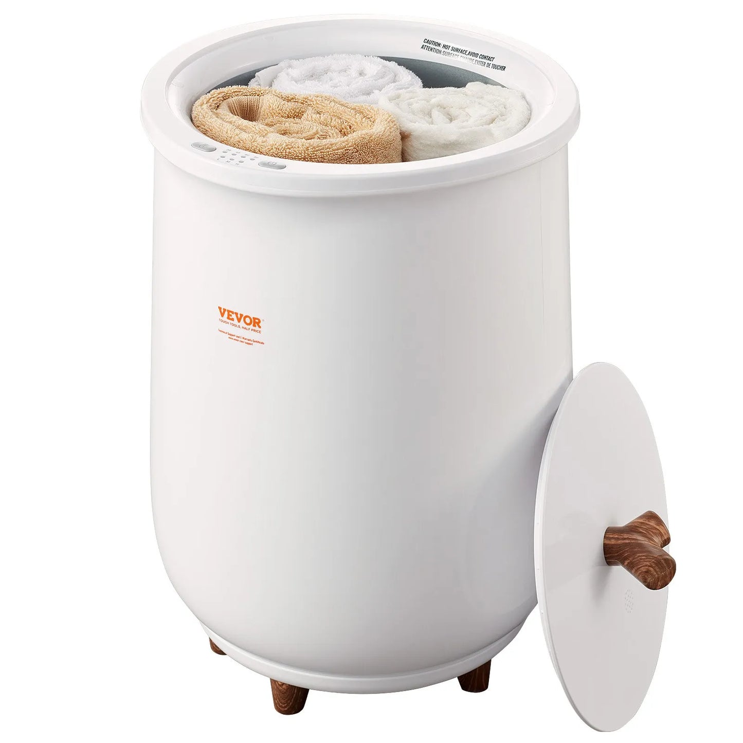 Towel Warmer Bucket: Spa-Warm Towels in 1 Minute
