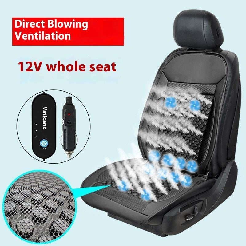 Summer Car Ventilation Cushion – Instantly Cool Down Your Seat for Sweat-Free Drives