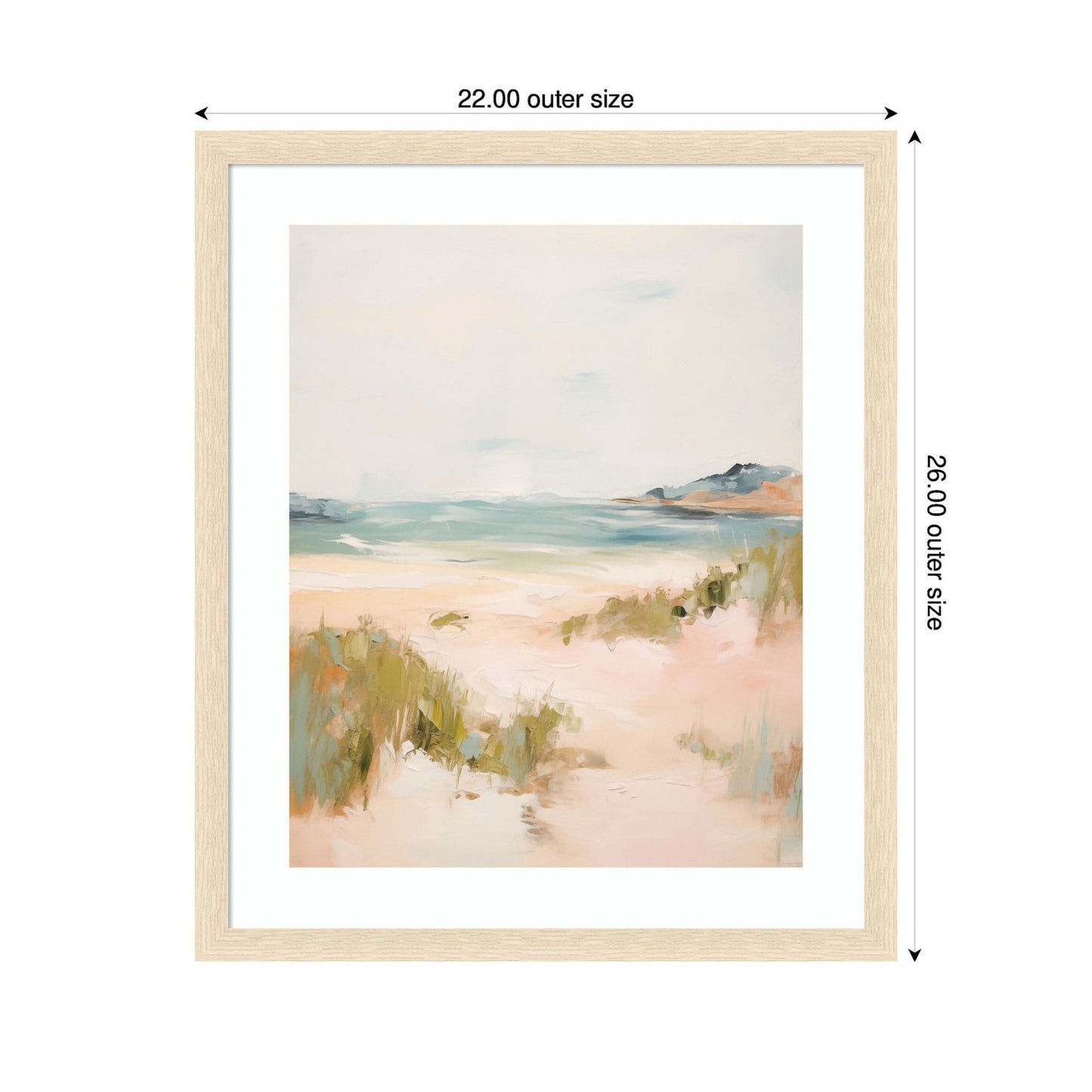 Tranquil Mountain Landscape Framed Wall Art