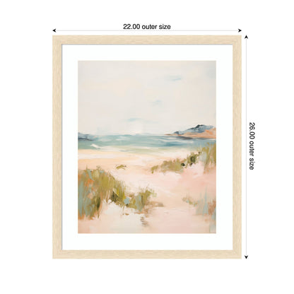 Tranquil Landscape V expansion by Amy Lighthall Framed Wall Art Print