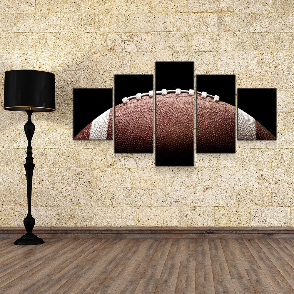 Football Canvas Wall Art 5-Piece Set