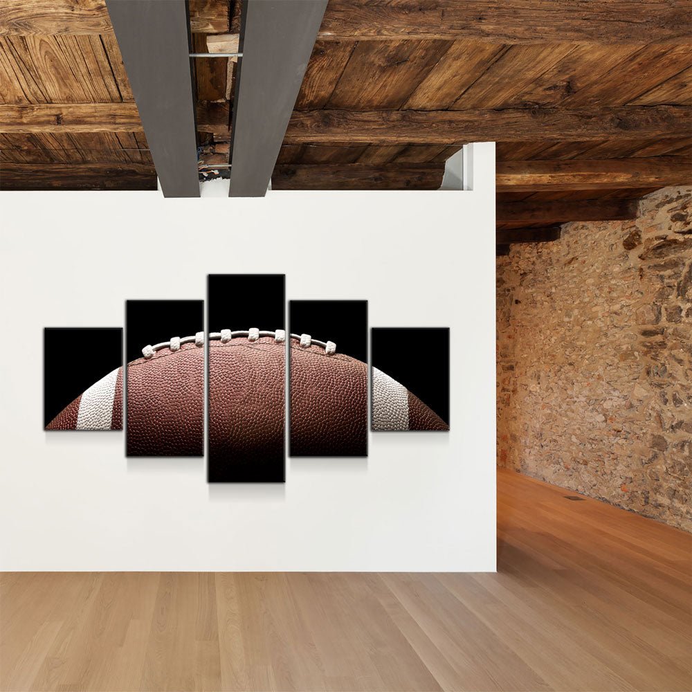 Football Canvas Wall Art 5-Piece Set