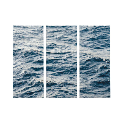 Coastal Ocean Waves Canvas Wall Art Set