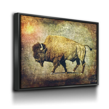 Great Buffalo Canvas Wall Art, Ranch Decor