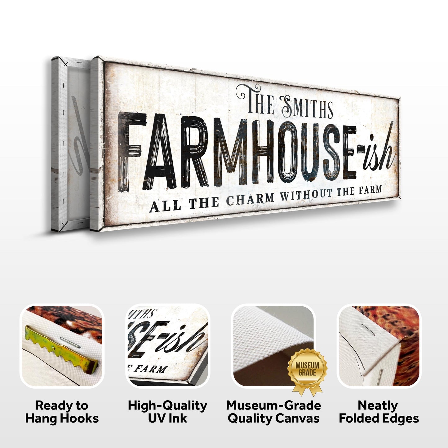 Farmhouse-Ish Canvas Wall Art Sign