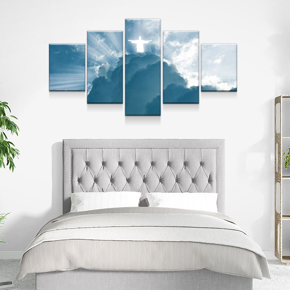 Jesus Is Coming 5-Piece Canvas Wall Art