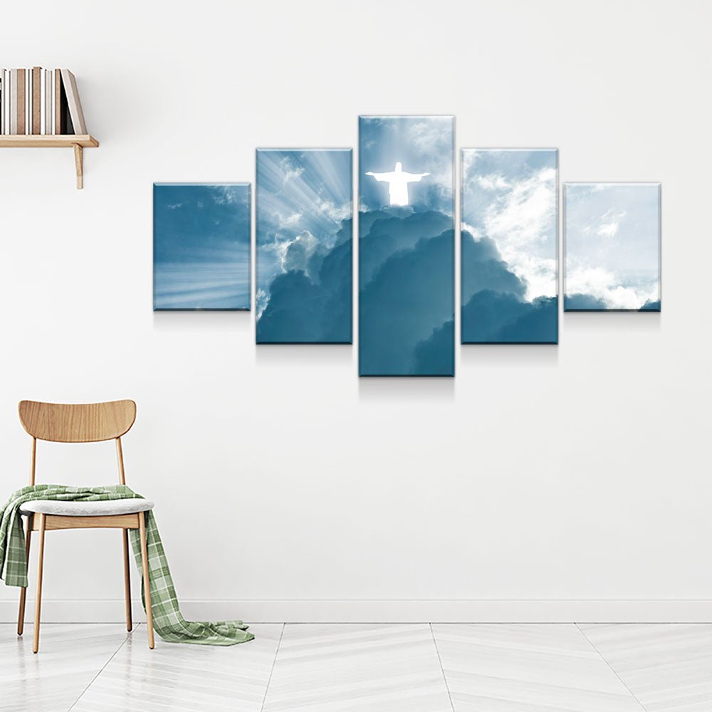 Jesus Is Coming 5-Piece Canvas Wall Art