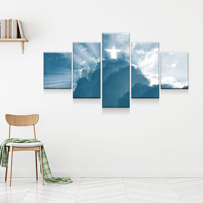 Jesus Is Coming 5-Piece Canvas Wall Art