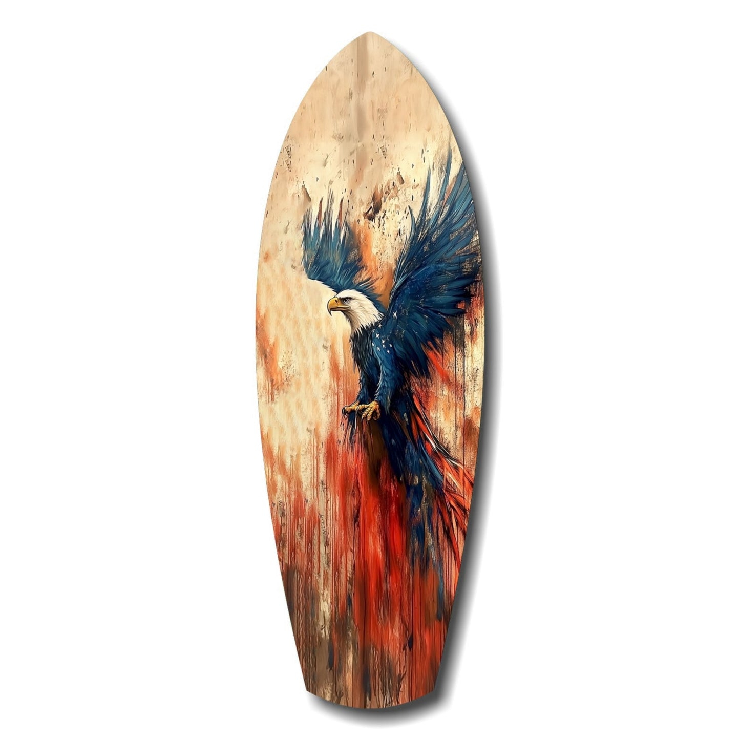 American Eagle glass wall art