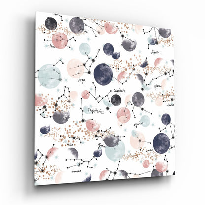 Zodiac Constellation Moons Art
