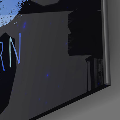Starry Capricorn Glass Wall Art