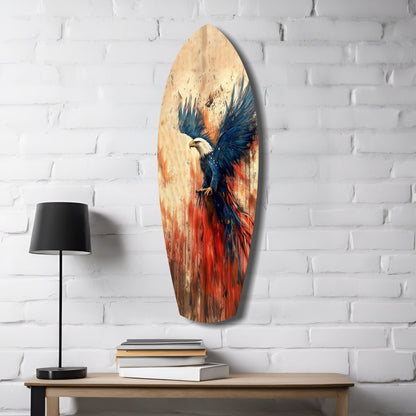 American Eagle Glass Wall Art