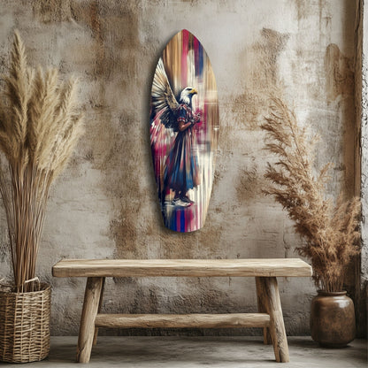 American Eagle Glass Wall Art