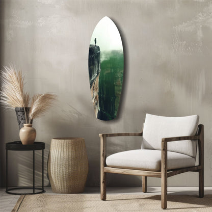 Solitude Glass Wall Art