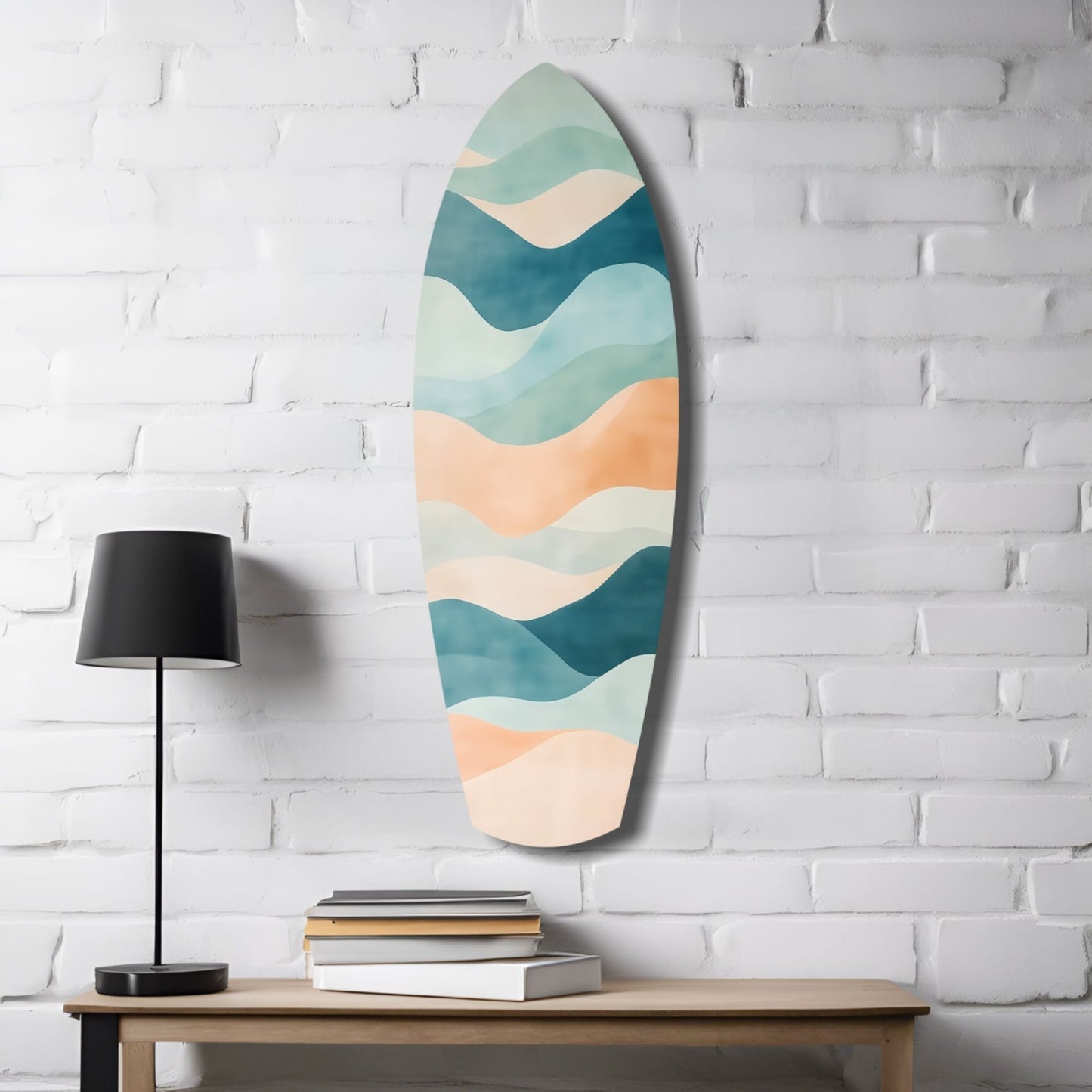 Colors of the Sea Glass Wall Art