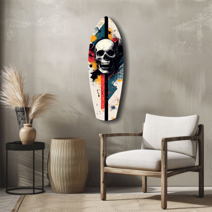 Skull Glass Wall Art