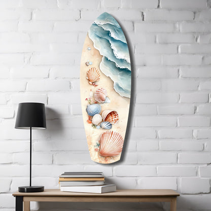 Shoreline Treasures Glass Wall Art
