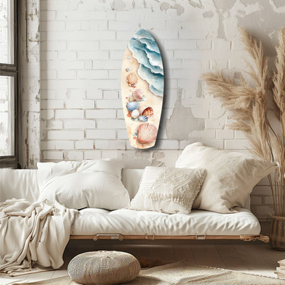 Shoreline Treasures Glass Wall Art