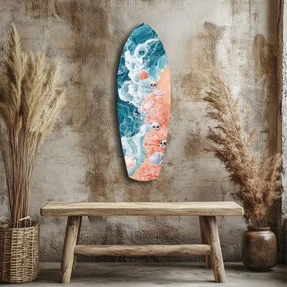 Eternal Tides Glass Wall Art