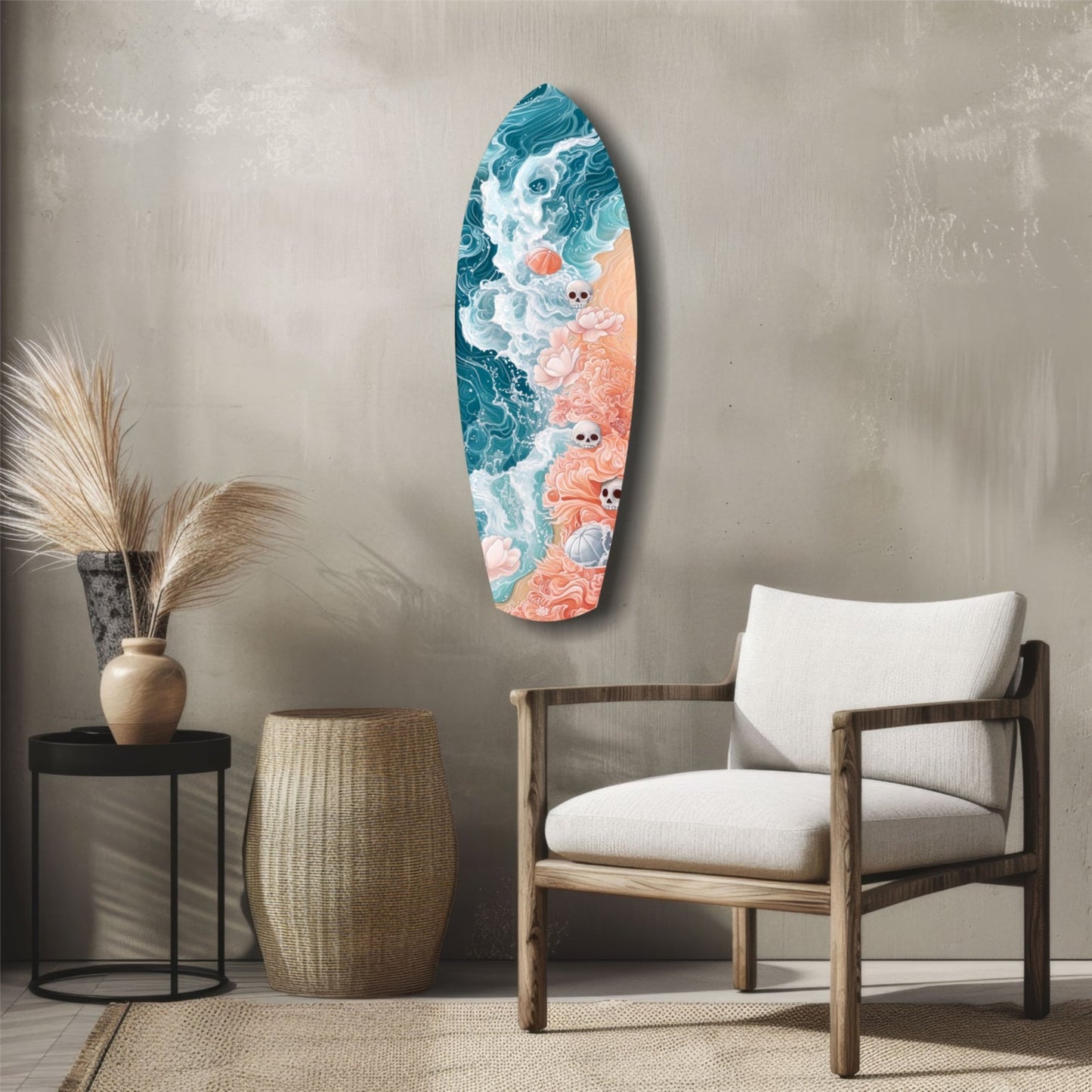 Eternal Tides Glass Wall Art