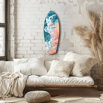 Eternal Tides Glass Wall Art