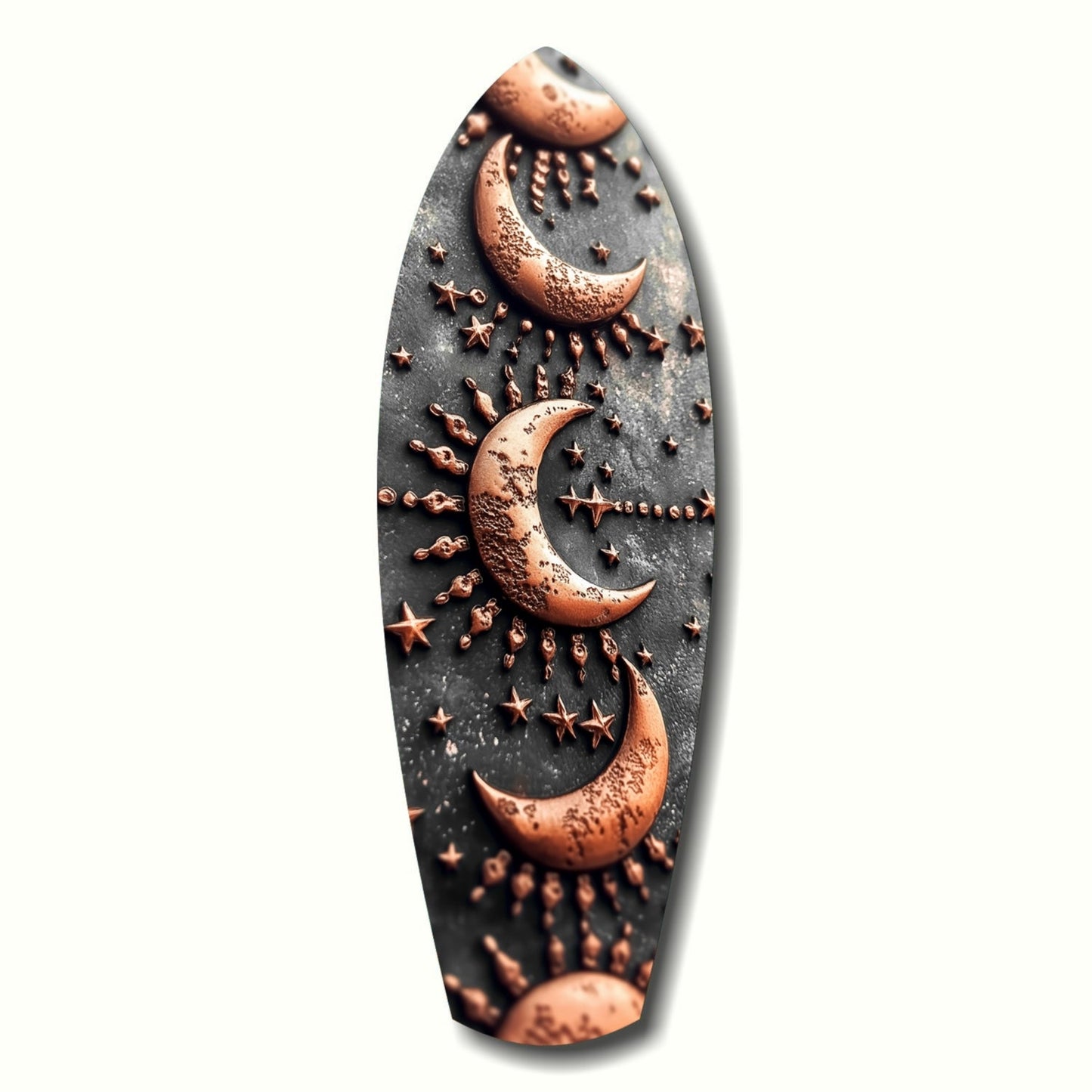 Lunar Order glass wall art moon design panel