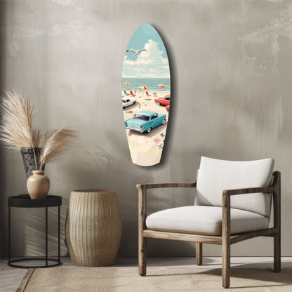 Timeless by the Sea Glass Wall Art
