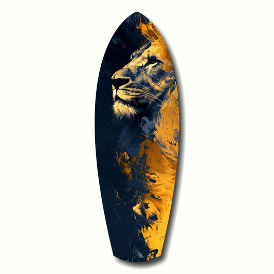 Lion pride vertical glass wall art tempered glass vivid safari wildlife