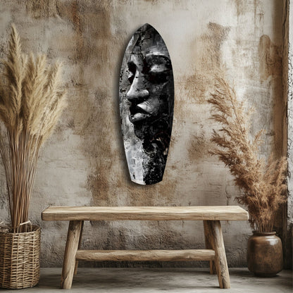 Woman Glass Wall Art