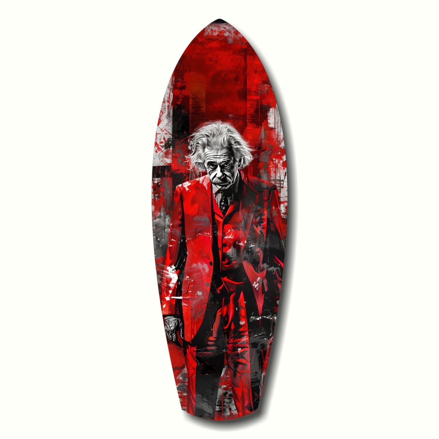 Are You Sure Glass Wall Art hanging on a living room wall