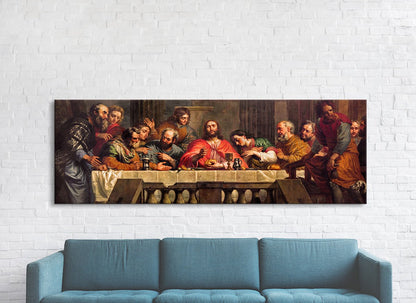 The Last Supper Da Vinci Canvas Wall Art