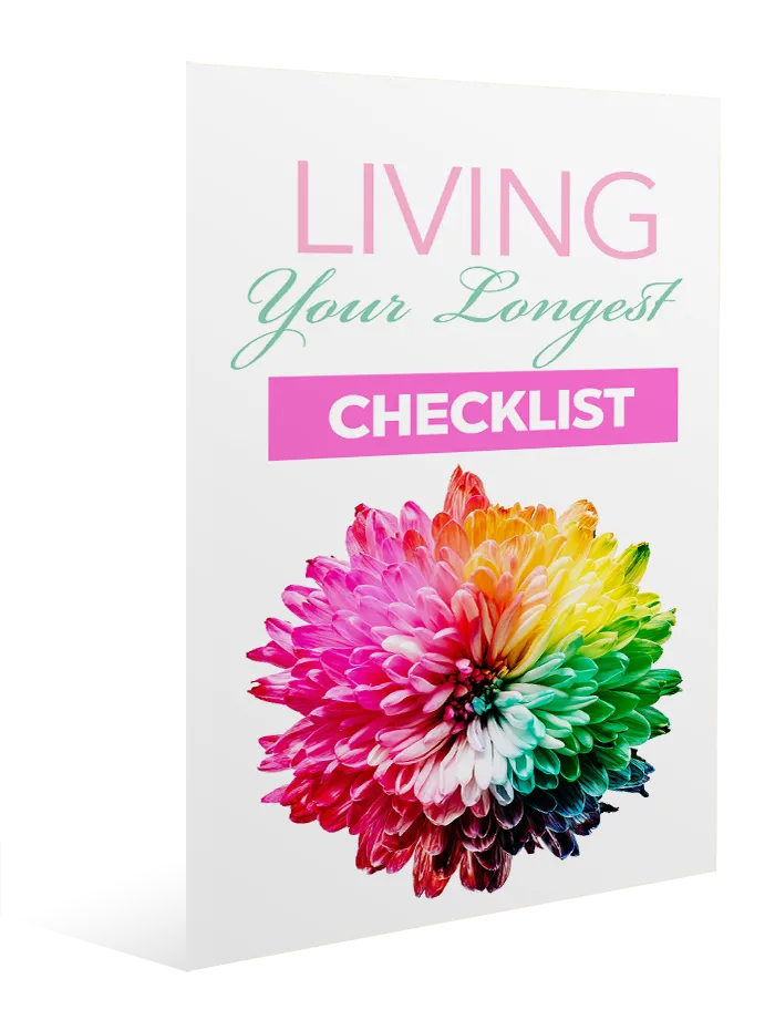 longevity checklist for daily habits