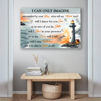 I Can Only Imagine Faith Canvas Wall Art