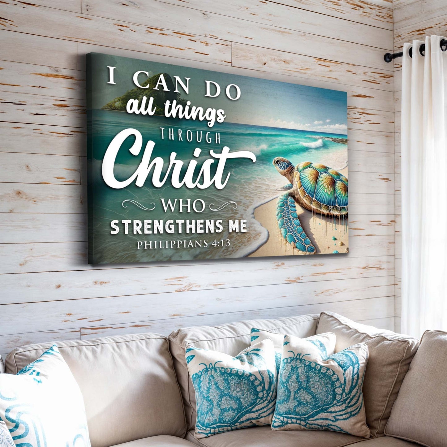 I Can Do All Things Faith Canvas Wall Art