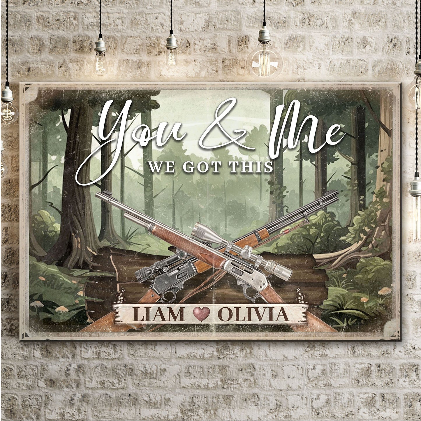 We Got This Couple Canvas Wall Art