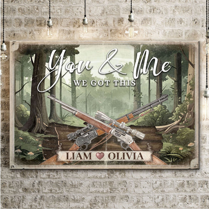 We Got This Couple Canvas Wall Art