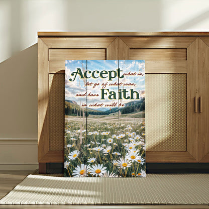 Accept Let Go And Have Faith Sign